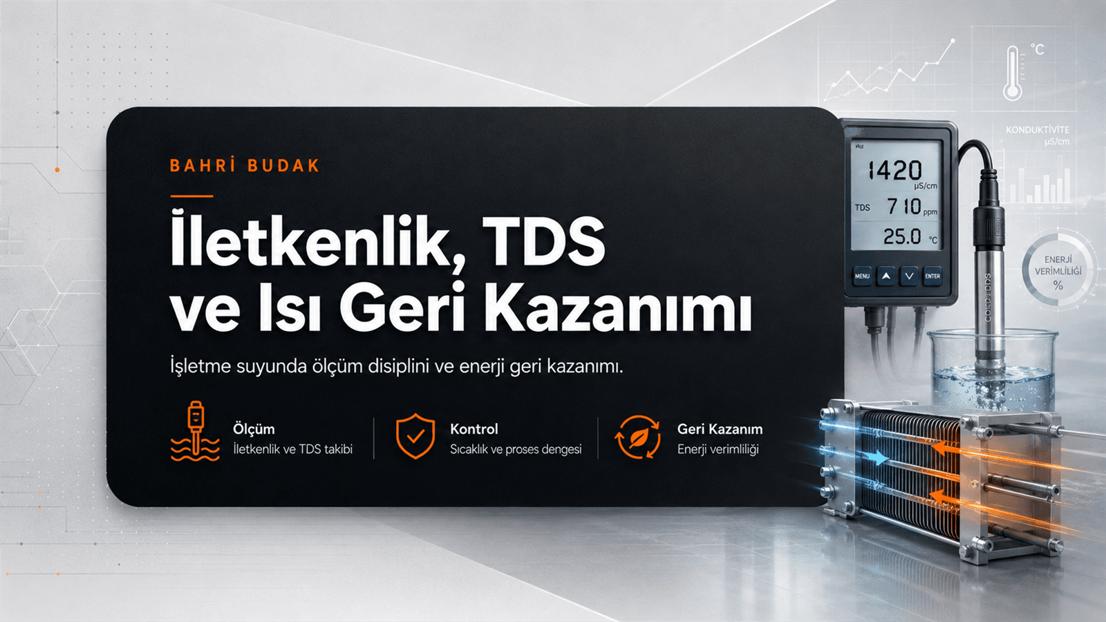 Boyahane İşletme Suyunda İletkenlik, TDS, Sıcaklık ve Isı Geri Kazanımı