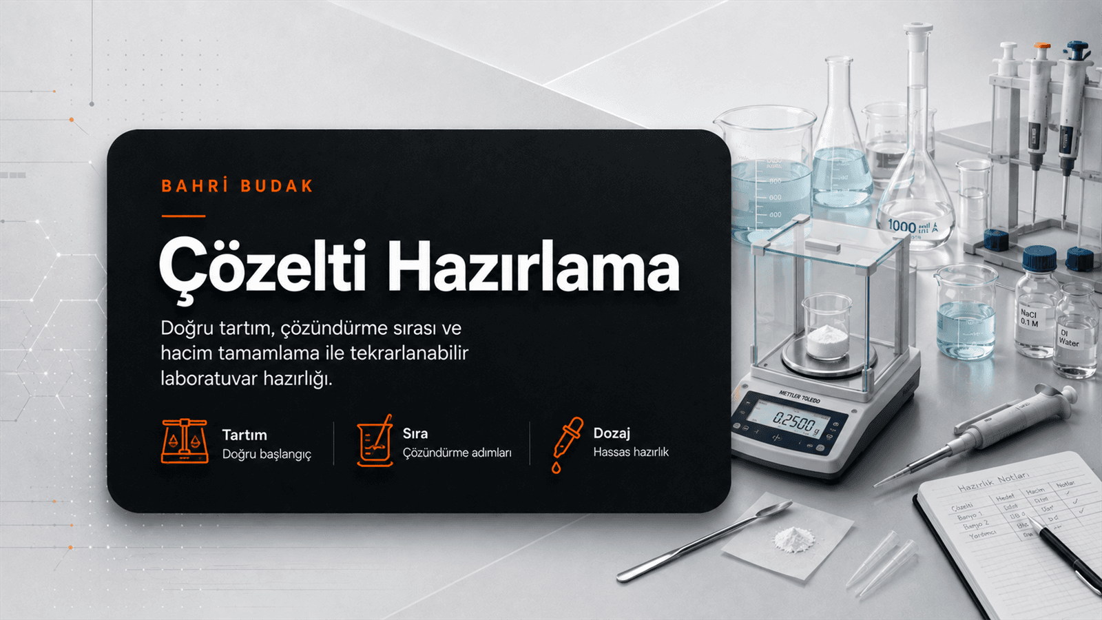 Boyahane Laboratuvari: Cozemli Hazirlama ve Recete Hesaplama