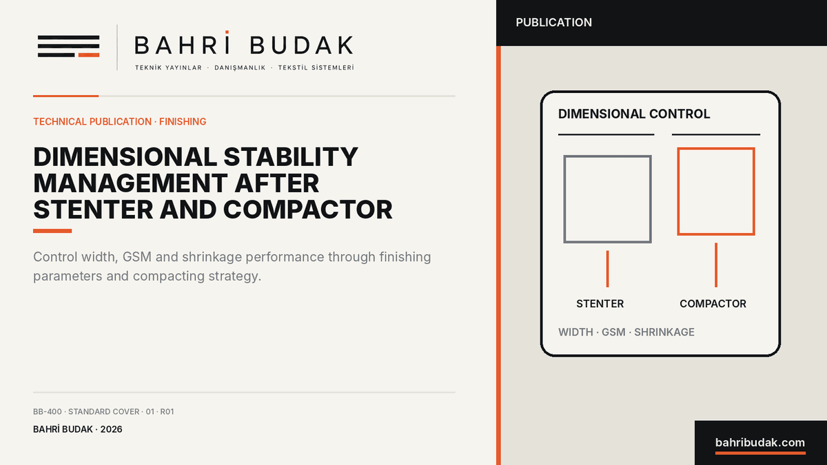 Dimensional Stability Management after Stenter and Compactor
