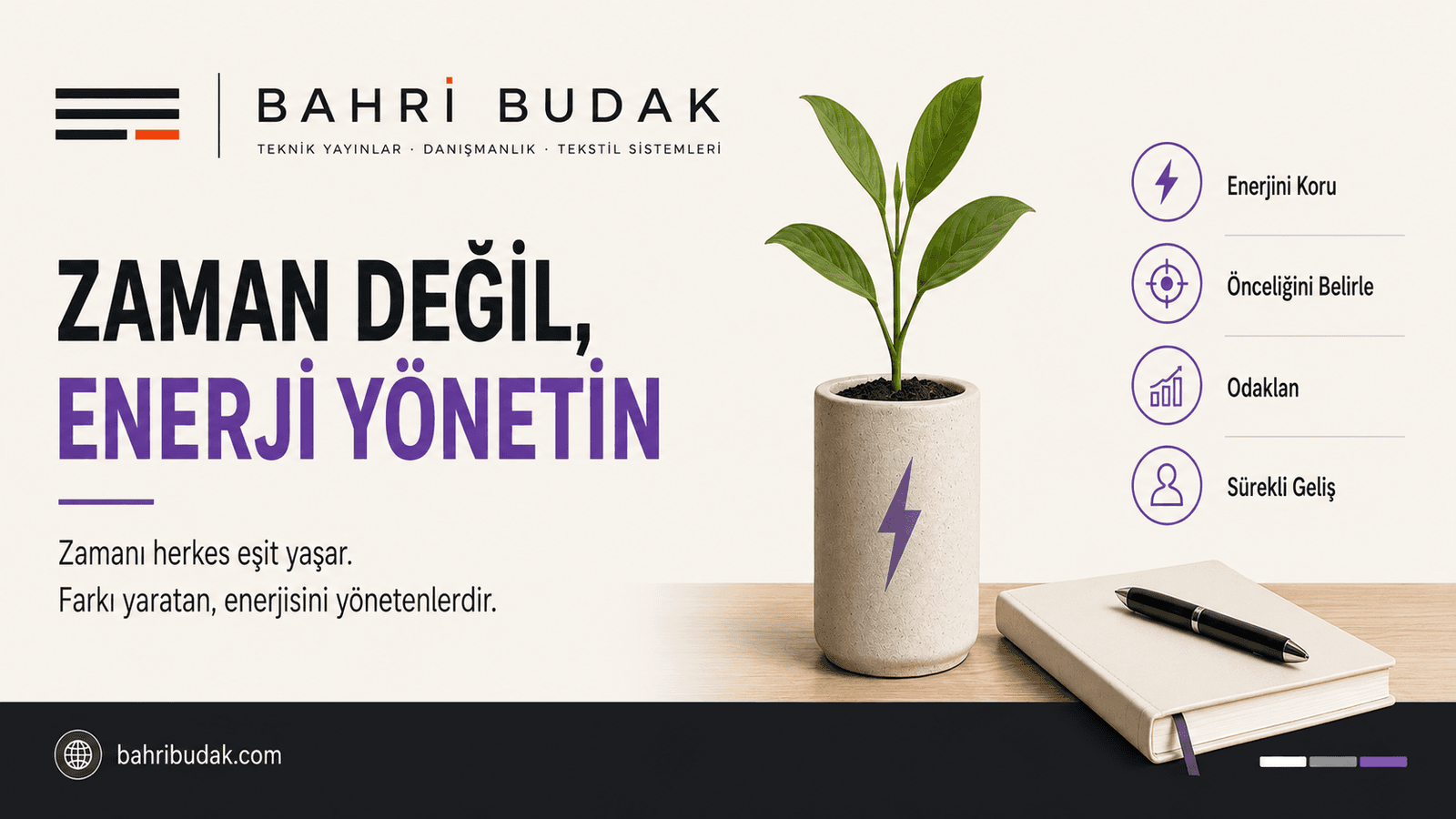 Zamanınızı Değil, Enerjinizi Yönetin